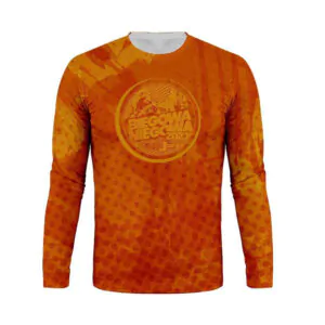 Koszulka Biegowa Niegowa LONG - orange